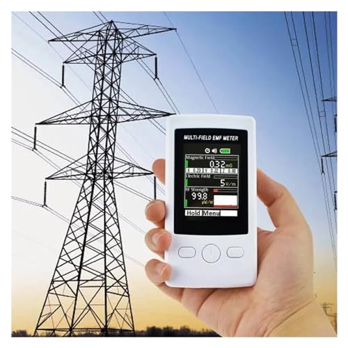 Detector Digital de Campo Eléctrico 3 Ejes NURII Gauss TM-190 miniatura 3