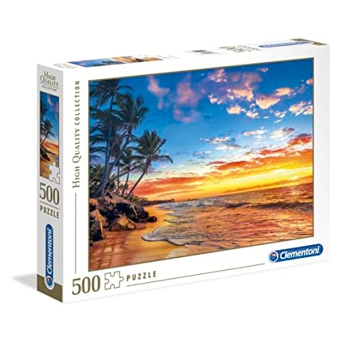 Clementoni - Puzzle 500 piezas Playa Paraíso Cover