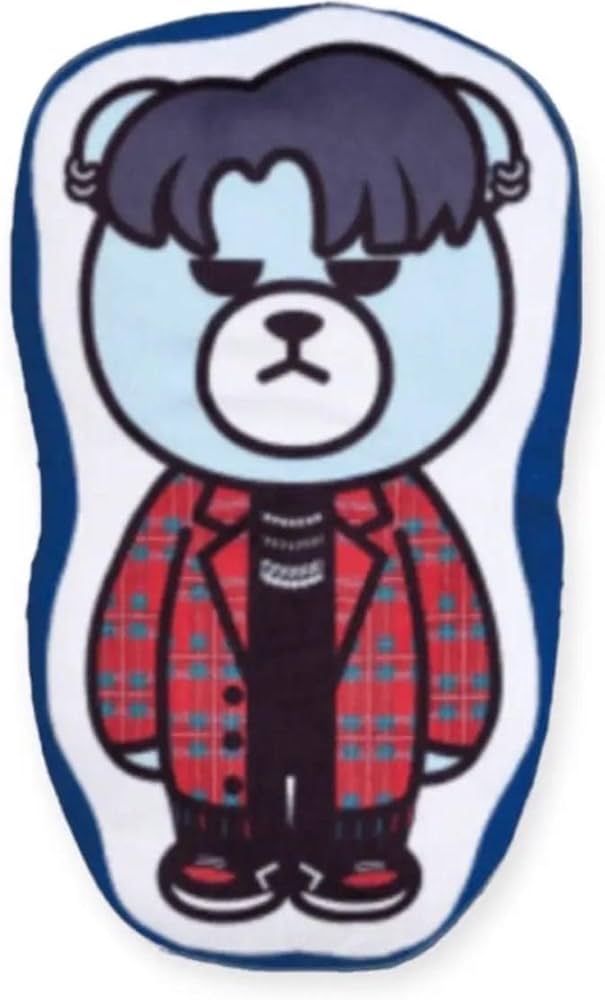 KRUNK × TREASURE コラボ クッション ぬいぐるみ タグ付き KRUNK × TREASURE コラボ クッション ぬいぐるみ タグ付き