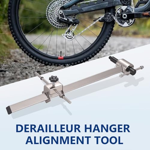 Outil d'alignement de dérailleur arrière pour entretenir votre vélo de voyage 50,8-73,7cm