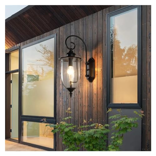 Applique murale LED étanche éclairage extérieur en verre longue durée