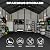 Devoko 10x10 FT Resin Storage Shed with Floor, Plastic Outdoor Tool Shed with Windows & Lockable Door, Large Garden Storage Shed for Patio Backyard Lawn, Beige