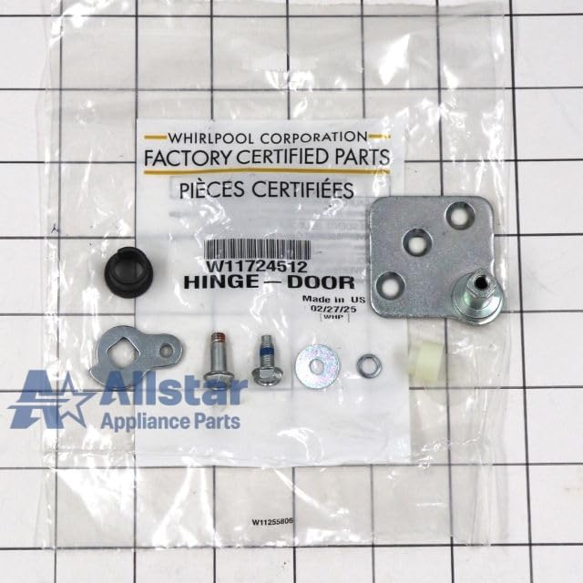 Allstar Appliance Parts W11724512 Refrigerator Door Hinge Kit | Fridge.com