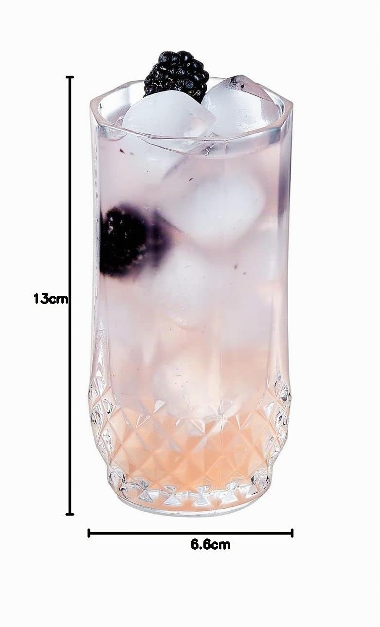 Cristal D'Arques Vasos de Agua de Cristal Longchamp 28 cl Juego de 6