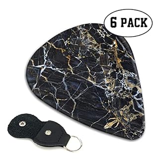 Lot de 6 médiators en marbre coloré pour guitare acoustique, guitare électrique, basse, ukulélé – fins, moyens et épais. - Les Beatles, Paul McCartney, John Lennon, RIngo Starr, George Harrison Lot de 6 médiators en marbre coloré pour guitare acoustique, guitare électrique, basse, ukulélé – fins, moyens et épais. – Image 2