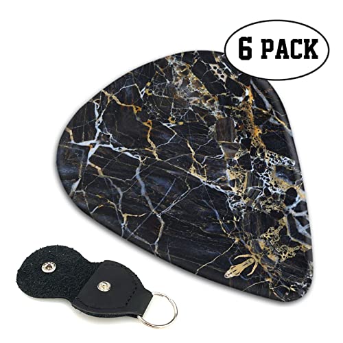 Lot de 6 médiators en marbre coloré pour guitare acoustique, guitare électrique, basse, ukulélé – fins, moyens et épais. - Les Beatles, Paul McCartney, John Lennon, RIngo Starr, George Harrison Lot de 6 médiators en marbre coloré pour guitare acoustique, guitare électrique, basse, ukulélé – fins, moyens et épais. – Image 3