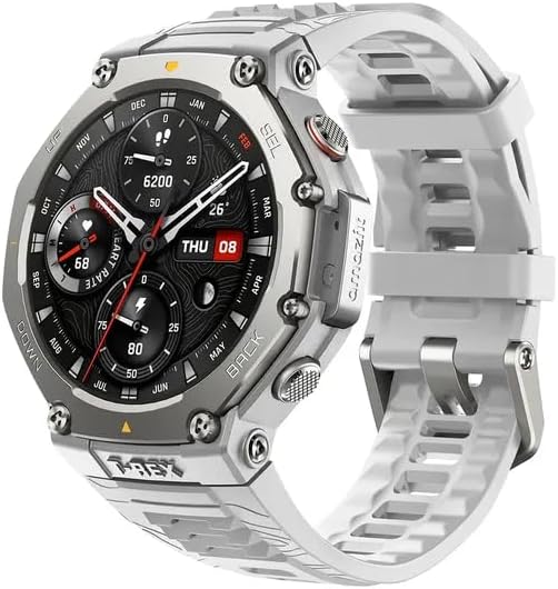 Relógio T-Rex 3 Aço inoxidável, Robusto 48mm, AMOLED, Gps e Maps ...