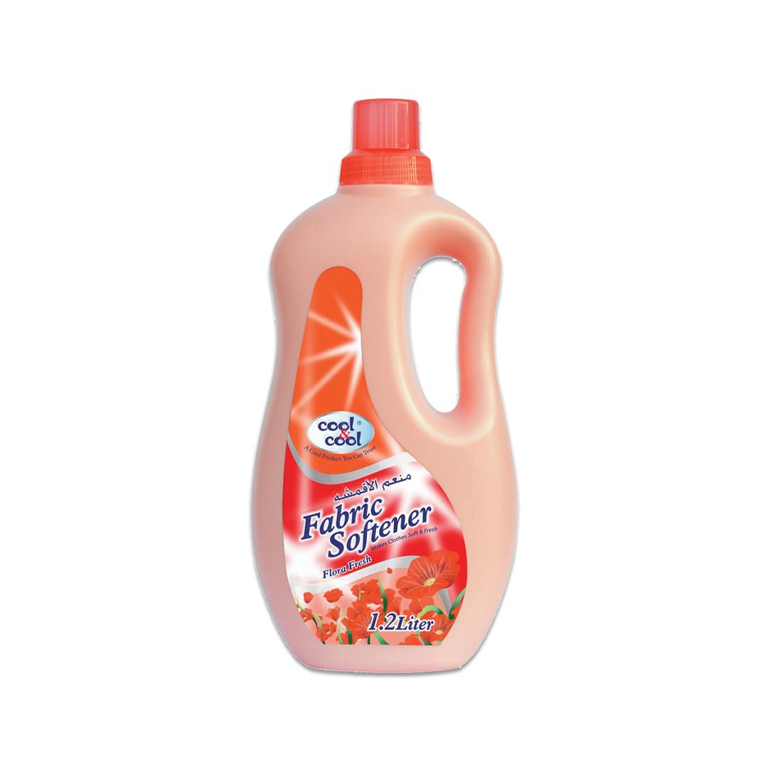 Floral Fresh Fabric Softener 1.2 Liters - Long-Lasting Scent, Gentle Fabric Care, Laundry Essential