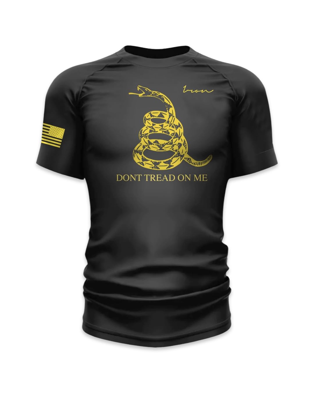 Don't Tread on Me Rash Guard for Men - BJJ No Gi Rash Guard-image-26