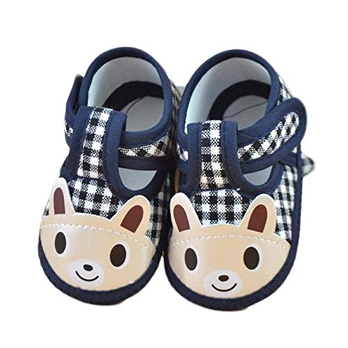 Shan-S Newborn Infant Breathable Non Slip First Walkers Canvas Shoes Baby Boys Girls Cotton Rubber Soft Sloe Outdoor Sneakers