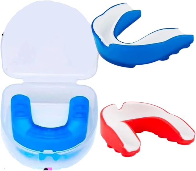 Protector Bucal Boxeo Deportes Taekwondo Guarda Dental Color (Azul