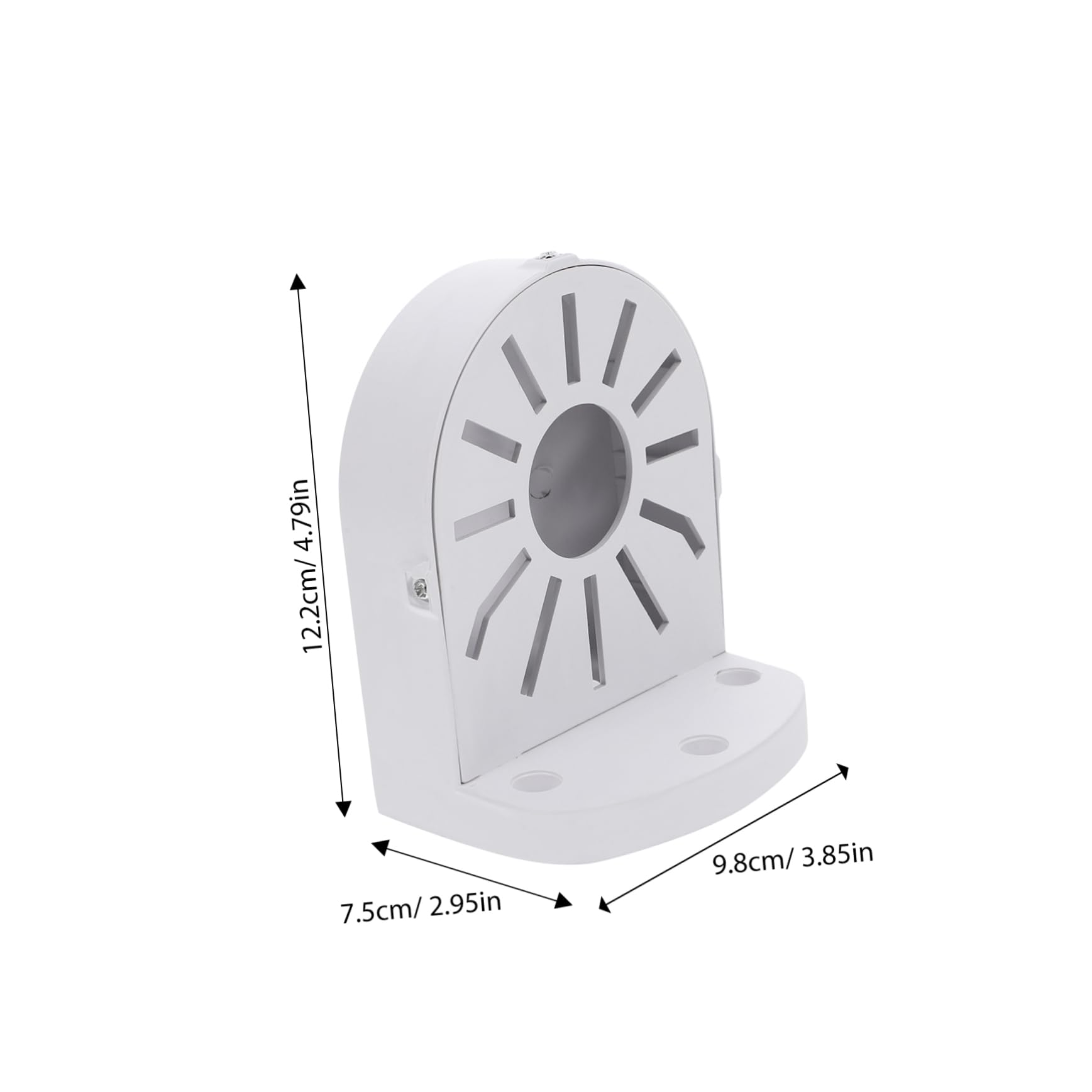 HOLIDYOYO Monitoring Bracket Outdoor Camera for Camera Wall Mount Bracket Camera Media Enclosure Camera Mounts Small Wall Mount Mini Camera Mount To Dome Camera White