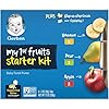Gerber My 1st Fruits Starter Kit, Banana, Pear & Apple Puree, 2 Ounce Tubs, 2-Pack (Set of 6)