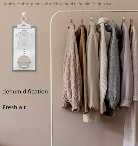 image for Pudge 6-PACK Moisture Absorber Dehumidifier, Hanging Interior Wardrobe