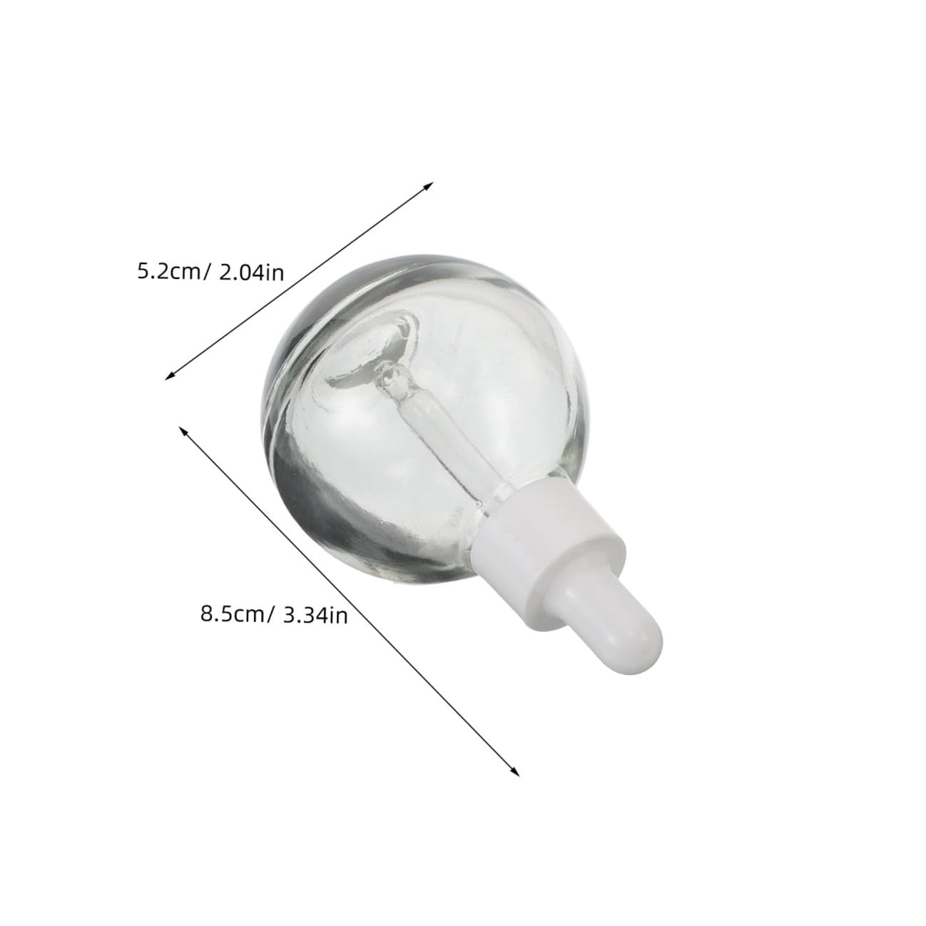 12 Szt. Sztuk Szklanych Butelek z Pipetą Do Olejków Eterycznych Kuliste Płaskie i Okrągłe Buteleczki Do Próbek Wielofunkcyjne Napełnialne Pojemniki Perfumy Serum i Aromaterapię