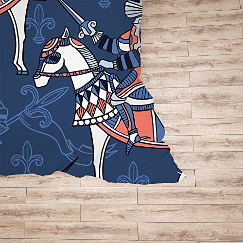 Parure de lit Knight toutes saisons en micro-polyester doux Queen Size - 3