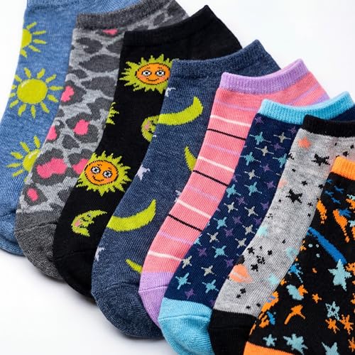 Image of Tipi Toe Women's 20 Pack Colorful Low Cut Socks - Lightweight, Breathable Design for All-Day Comfort Sizes 9-11 /10-13