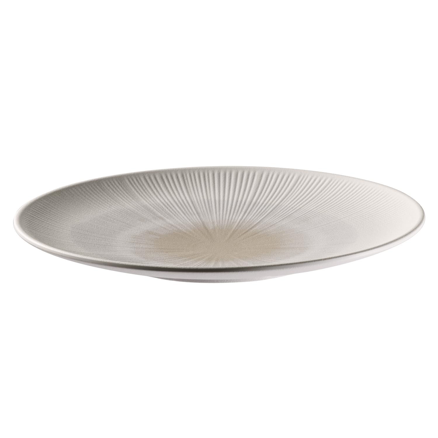APS Blush 85506 Plate Diameter 42 cm Height 3.5 cm Melamine White/Beige