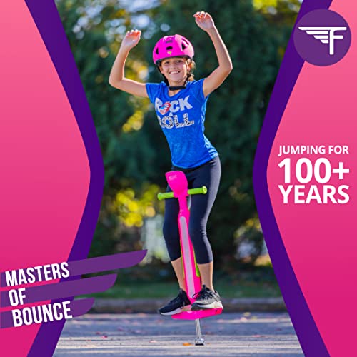 Flybar Ipogo Jr. - Worlds First Interactive Counting Pogo Stick For Kids Ages 5 To 9 (Pink) #TOP3