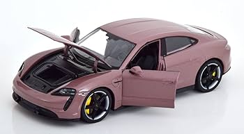 Amazon | Welly 1/24 Porsche Taycan 2020 ピンクブラウン タイカン