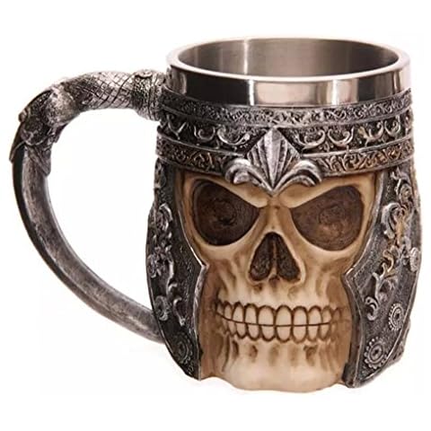 AOI Taza de café 3D con Forma de Calavera Cover