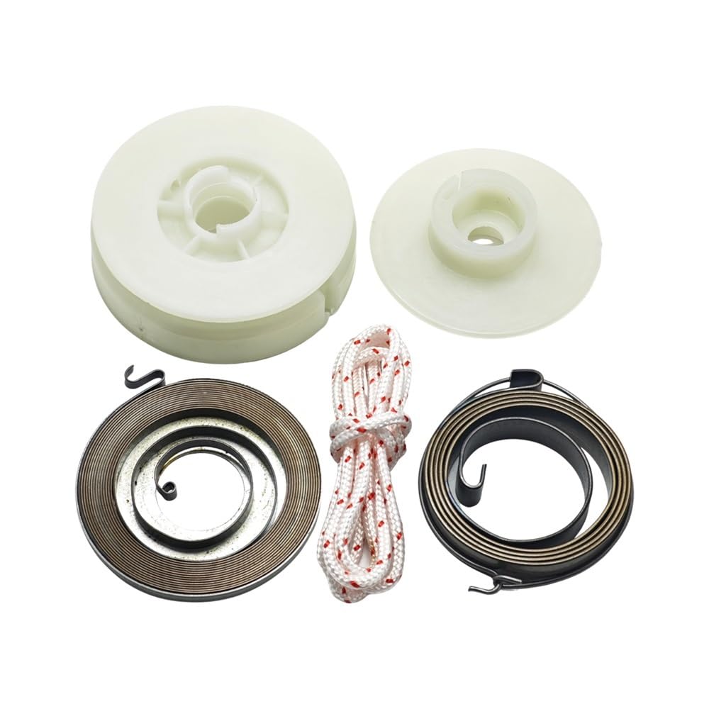 Pièces de scies et kit poulie ressort de rappel pour tronçonneuses 45cc 52cc 58cc