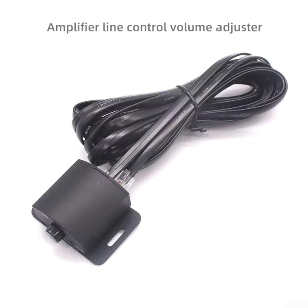 Jonikuper Car Audio Volume Remote Controller for Bass and Subwoofer Adjustment, Black PVC Bass Knob for In-Car Sound System Customization — view 5