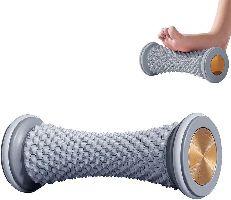 Foot Massage Roller for Pain Relief Massage Roller Foot Massager for Pain Relief (Rubber) – Manual Foot Roller for Plantar Fasciitis, Arch & Heel Pain, Neuropathy Relief, Stress Relaxation & Circulation Stress Relief & Circulation