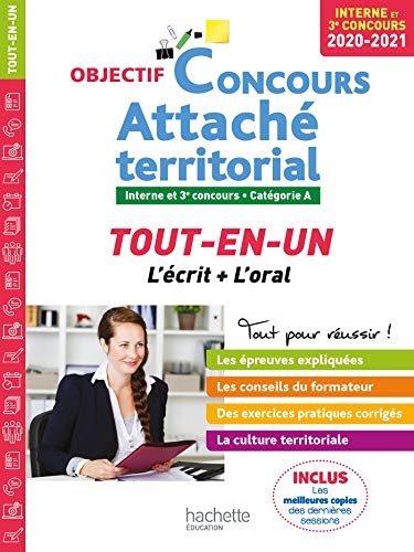 Télécharger Objectif Concours 2020/2021 Attaché territorial (concours interne) Livre eBook France