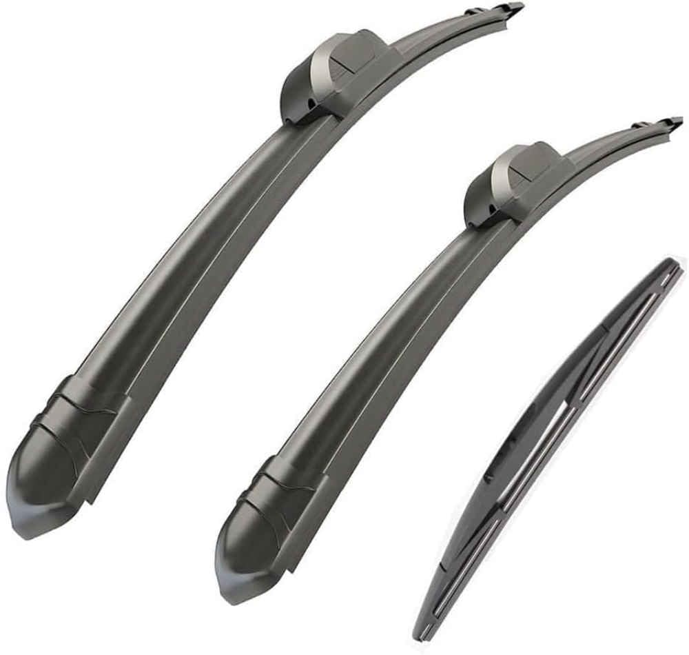 DZTYNKO Car Windscreen Wiper Blades Set for Suzuki Vitara MK4 2015-2020 24in+16in+10in, Front Window Wipers for Clear Visibility, Replacement Wiper Blades