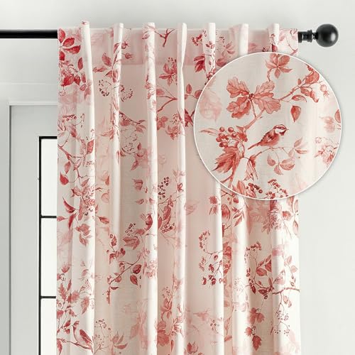 Maison d' Hermine Curtains for Living Room 100% Cotton 84