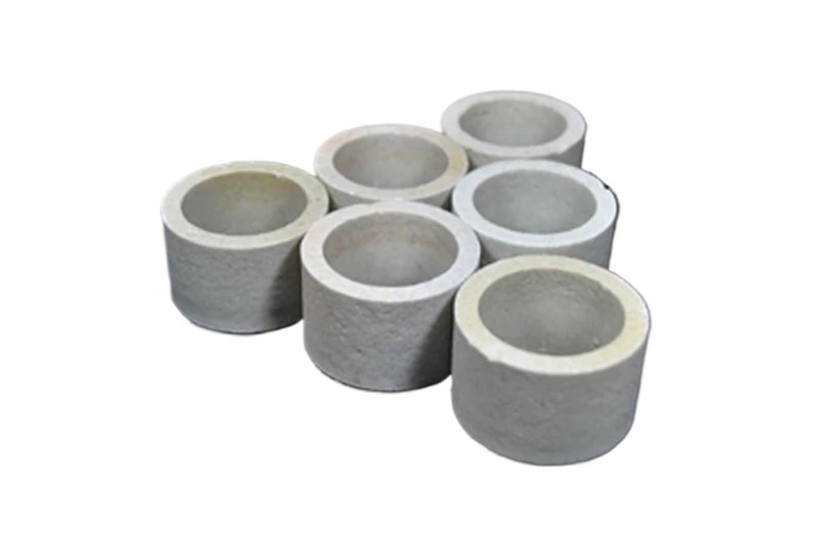 Mlyvax 40pcs Fish Tank Water Plants Fixed Base Planting Basin Aquarium Decorations Ceramic Ring Aquatic Plant Fixing