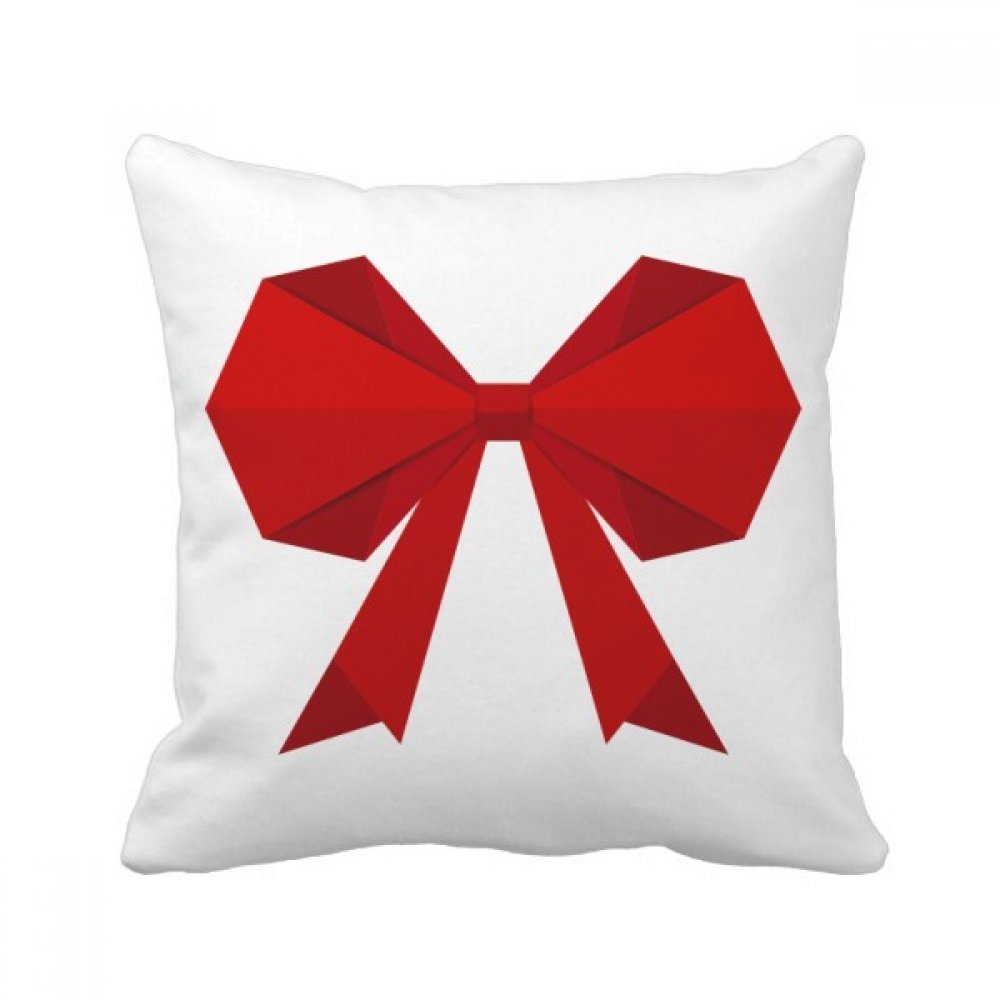 Oreiller de canapé origami de Noël 40x40 multicolore avec housse et insert