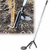 Extracteur universel : convient for enlever les souches, les brosses, les jeunes arbres, les tiges de maïs, les racines d'aubergines, les racines de coton, etc. Convient for la ferme et l'environnement. Construction de ranch, aménagement paysager, aquaculture, cour extérieure