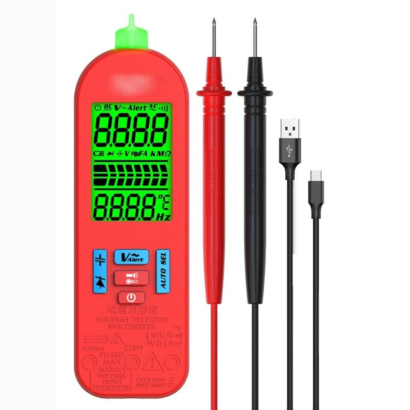 Mini Numbers Auto Range Charging Model Universal Watch Flash Lighting Electronic Pen Multimeter