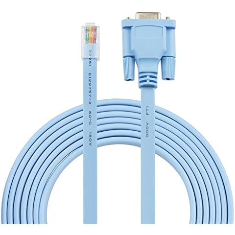 Cable de Consola DB9 a RJ45 de Repuesto Cisco Cover