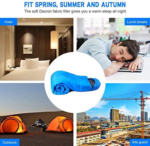 Image of IRIS Sleeping Bag Envelop 3 Season Ultra Light Portable Waterproof Comfort for Camping, Backpack & Outdoor