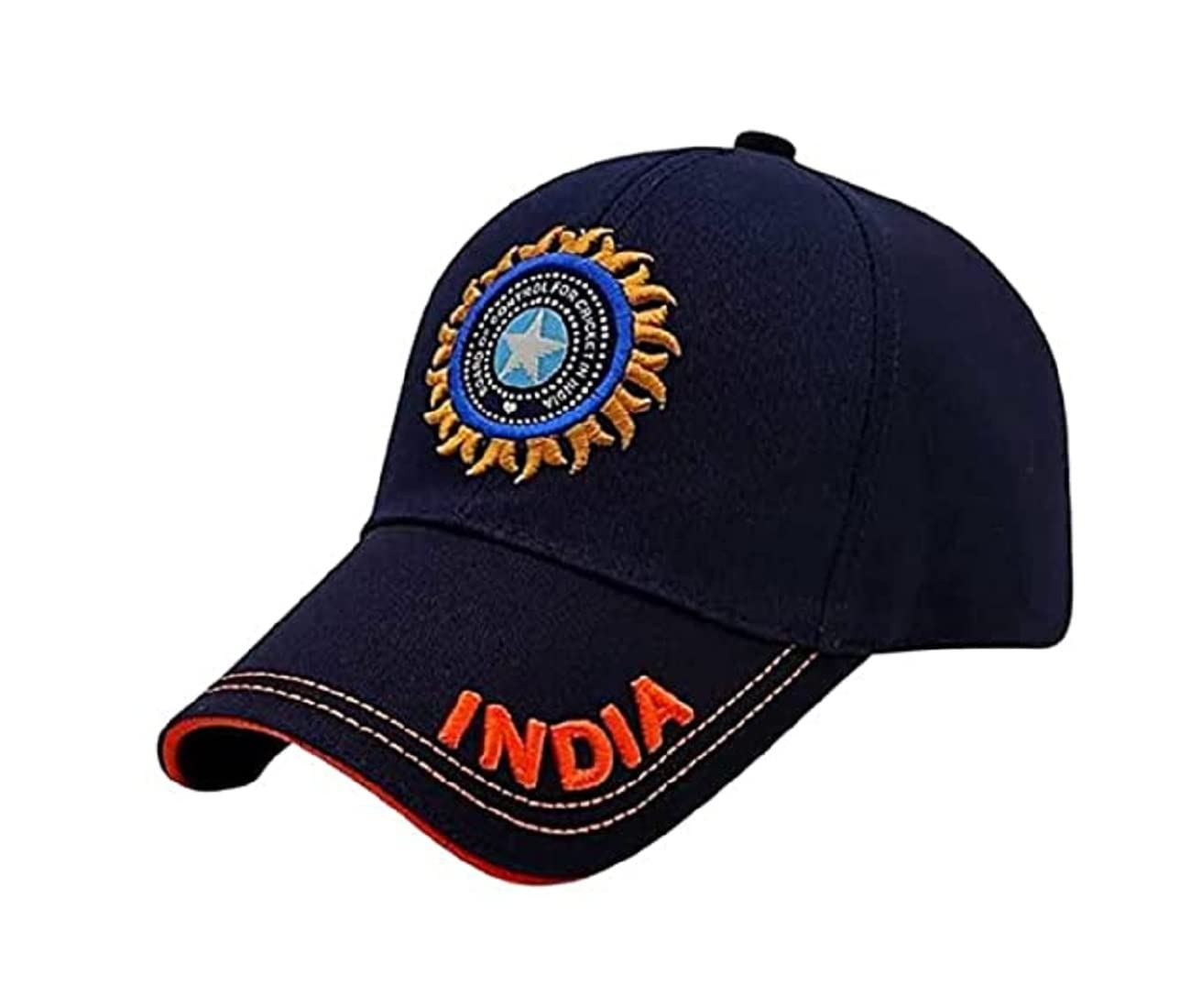 capiteum Solid Baseball Casual Sports Adjustable Cotton Indian Cricket Caps for Men/Women-image-21