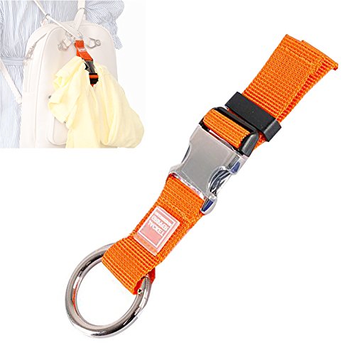 Preisvergleich Produktbild Add-A-Bag, Gepäckband Gepäckgurte Gepäckgurt Einstellbare Kofferband Reisezubehör, Macht Ihre Hände Frei, Und Ermöglicht es Ihnen, Ihre Zusätzlichen Beutel Zu Tragen, Orange