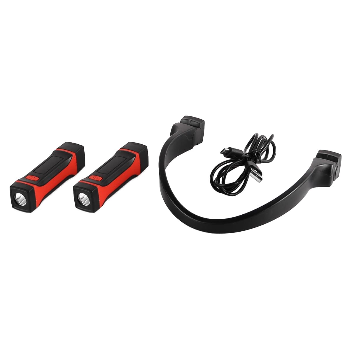Laroal Detachable Neck Light Rechargeable With Magnetic Base Work Light Night Running Light Hands-Free Mechanical Light Hanging Neck Light Around The Neck