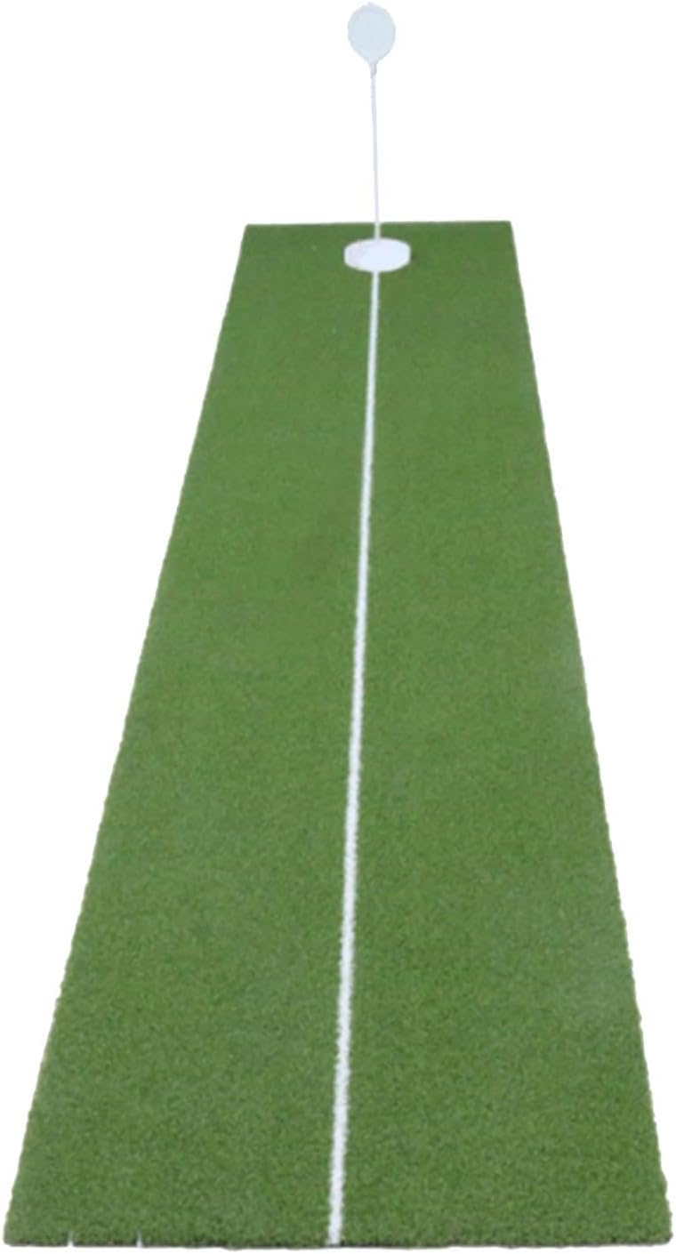 Golf Putting Green Portable Mat with Cup Premium PP Material Practice