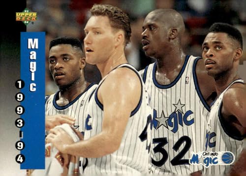 SHAQUILLE O'NEAL 1993-94 Upper Deck 228 NM-NM+ Basketball Magic Schedule