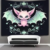EVMILA 3D Dog Impression Murale Couverture Décor Maison Poster Art