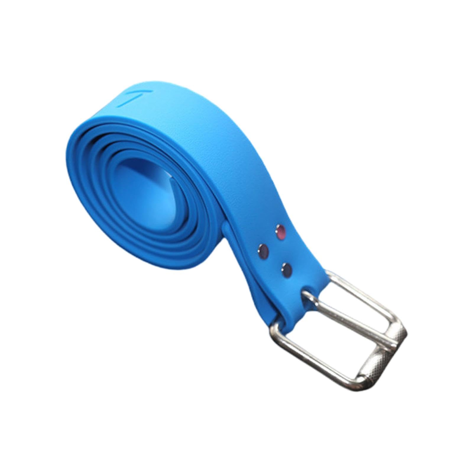 Cintura Subacquea Peso Cintura Zavorra Subacquea Porta Pesi per Immersioni Fibbia in Acciaio Inox Silicone Regolabile per Professionisti