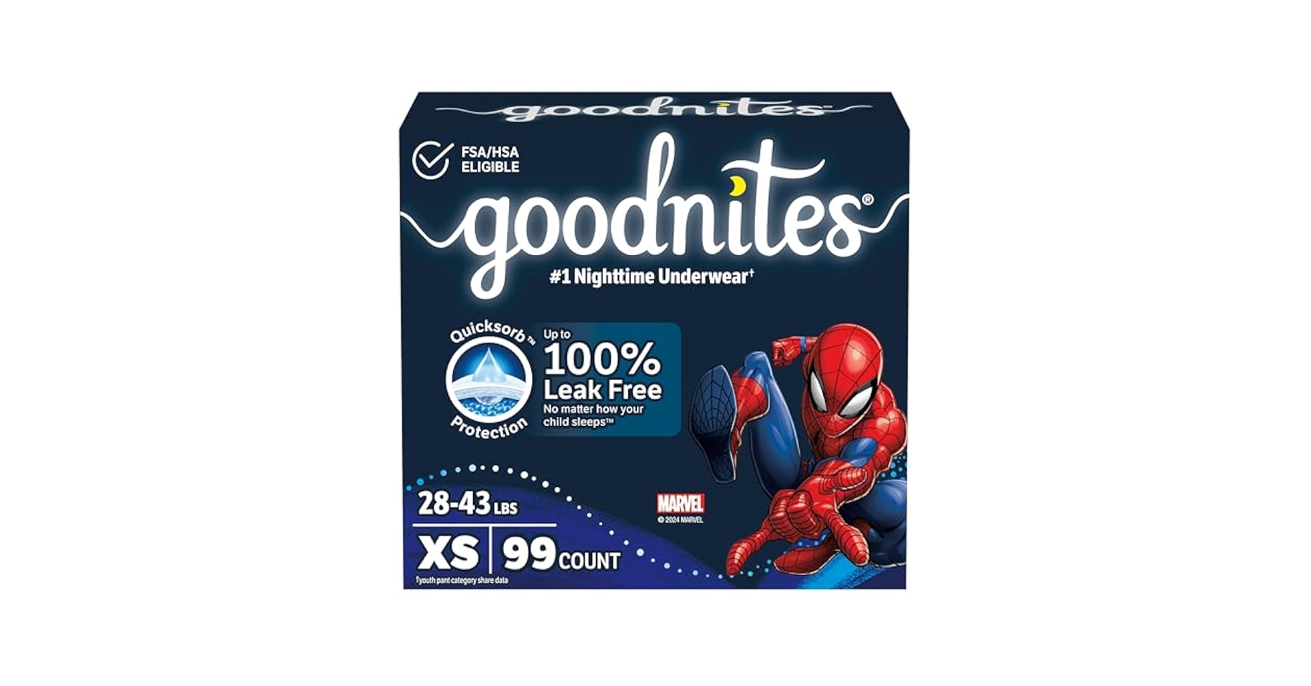 Amazon.com: Goodnites Nighttime Bedwetting Underwear, Boys