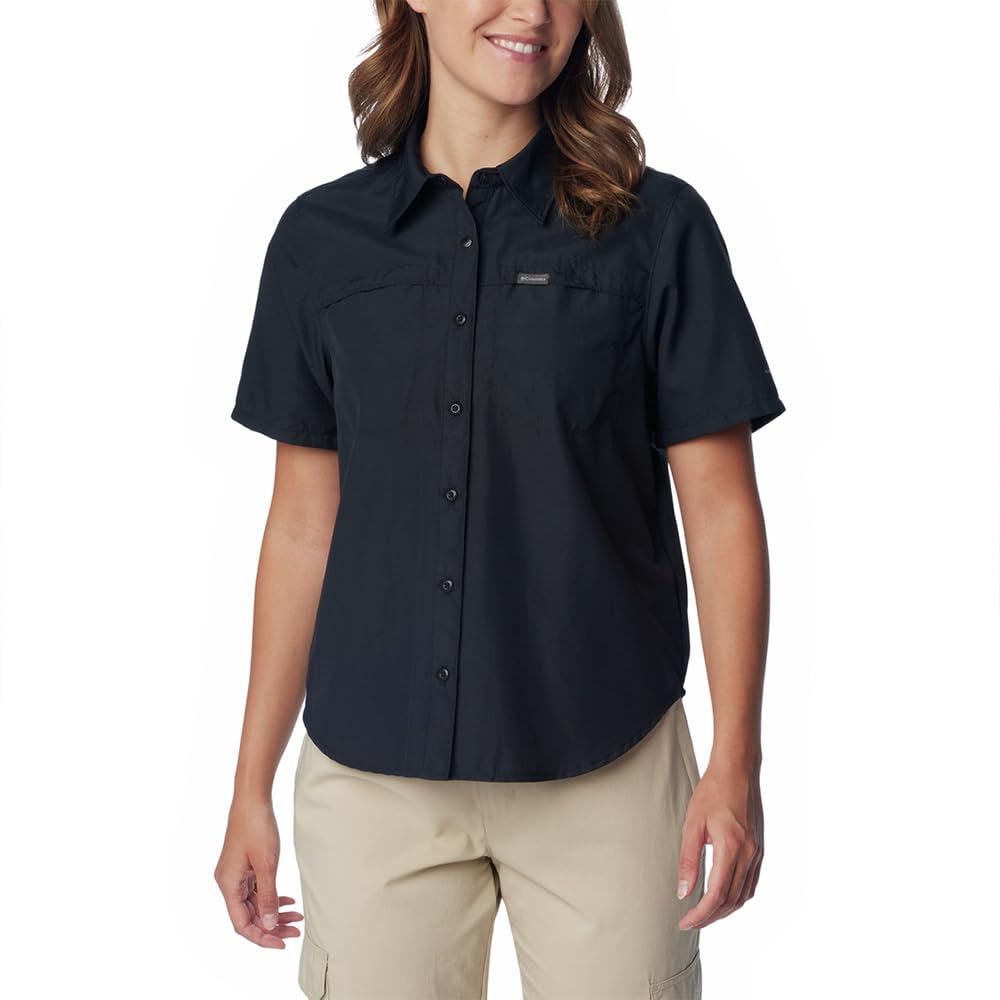 Columbia Silver Ridge 3.0 Short Sleeve Maglietta a Maniche Corte Mujer (Pack de 1)