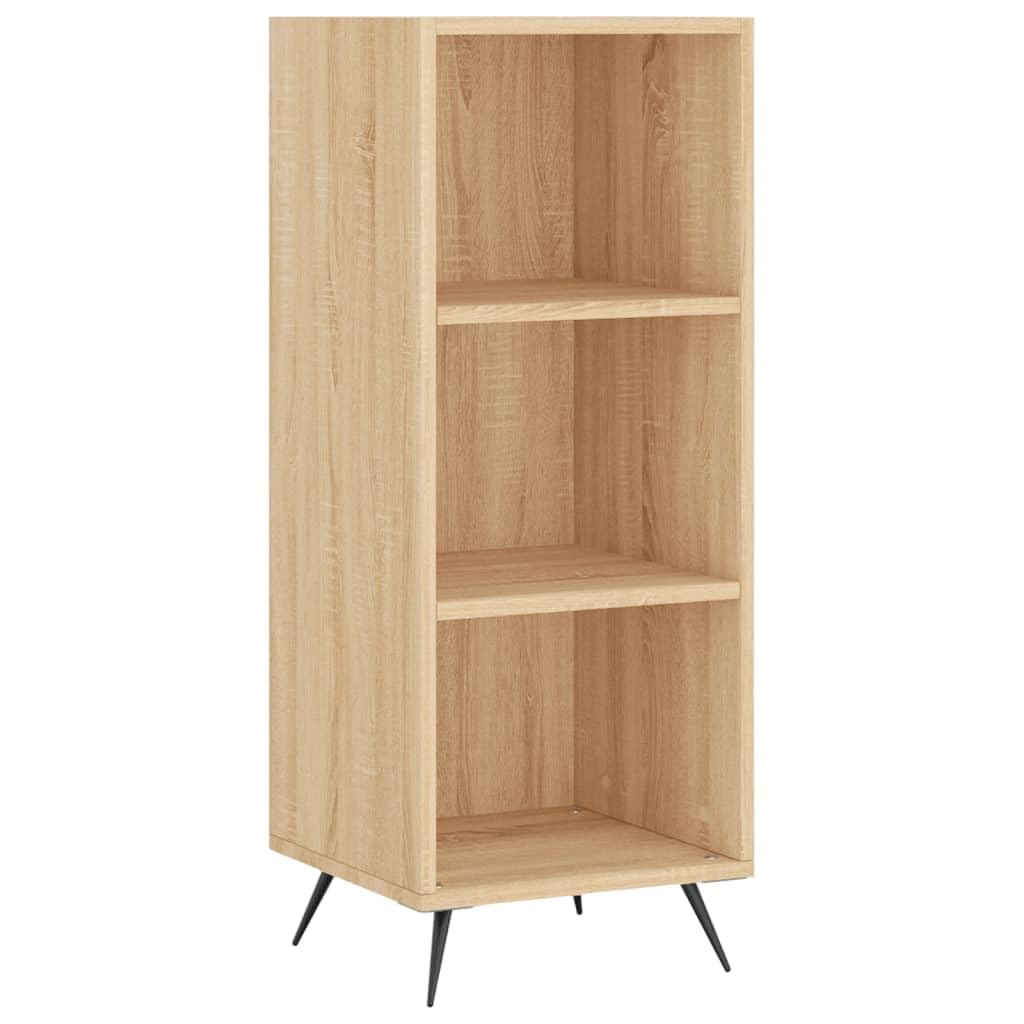 Credenze Cucina 34,5x32,5x90 cm Rovere Sonoma Legno Multistrato Moderna Buffet Struttura Robusta Armadietto Versatile Mobile Laterale Sala da Pranzo Piano Robusto e Stabile per Piante