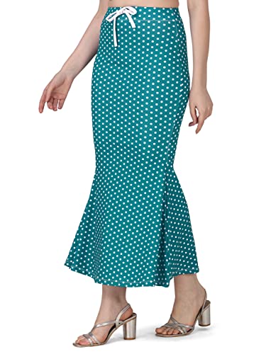 Image of Mehrang Lycra Saree Shapewear Petticoat for Women, Cotton Blended,Petticoat,Skirts for Women,Shape Wear Dress for Saree