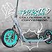 Large Kick Scooter for Adults, Teens & Kids 8-12 with Kickstand – 12