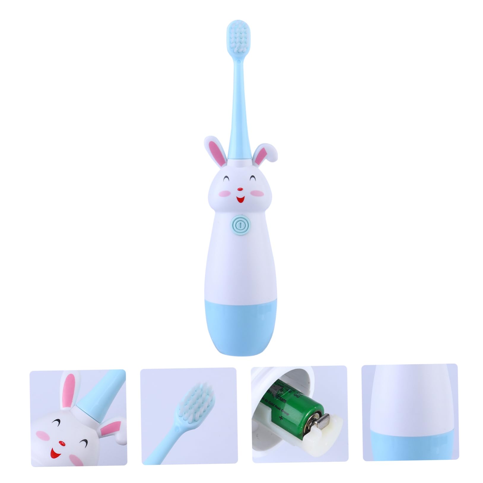 BESTYASH 2 Set Di Spazzolini Elettrici Per Ragazzi E Ragazze in Materiale Abs Delicati Per Gengive Sensibili